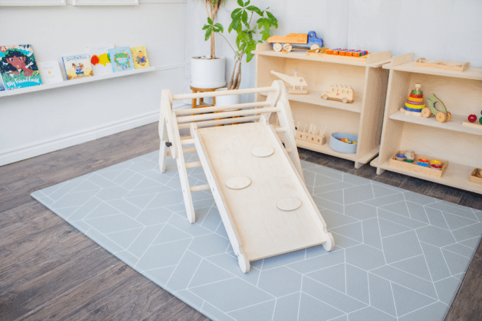 Montessori Climbing Triangle Ramp - The Montessori Room