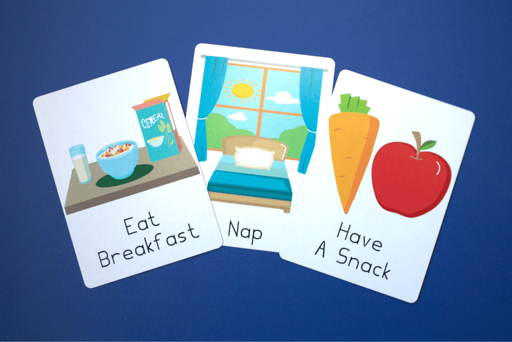 Montessori Daily Routine Cards I The Montessori Room Toronto