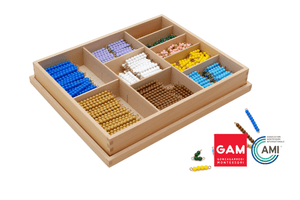 GAM - Multiplication Bead Bar Layout Box: Individual Beads (Nylon)