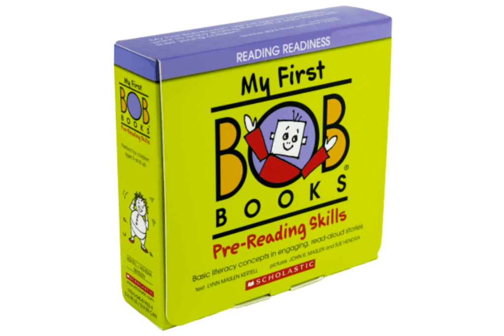 My First Bob Books: Pre-Reading Skills [Reading Readiness], basic literacy concepts, read-aloud stories, 12 books, best books for children learning to read, best books for teaching children how to read, books for preschoolers, books for 3 to 5 year olds, phonics, The Montessori Room, Toronto, Ontario, Canada. 