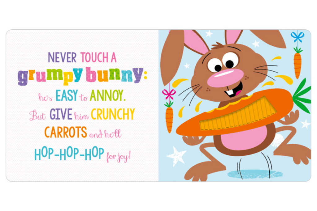 Never Touch A Grumpy Bunny! Board Book