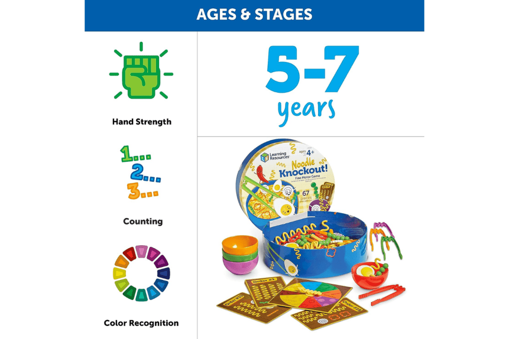 Noodle Knockout - Ramen Fine Motor Game