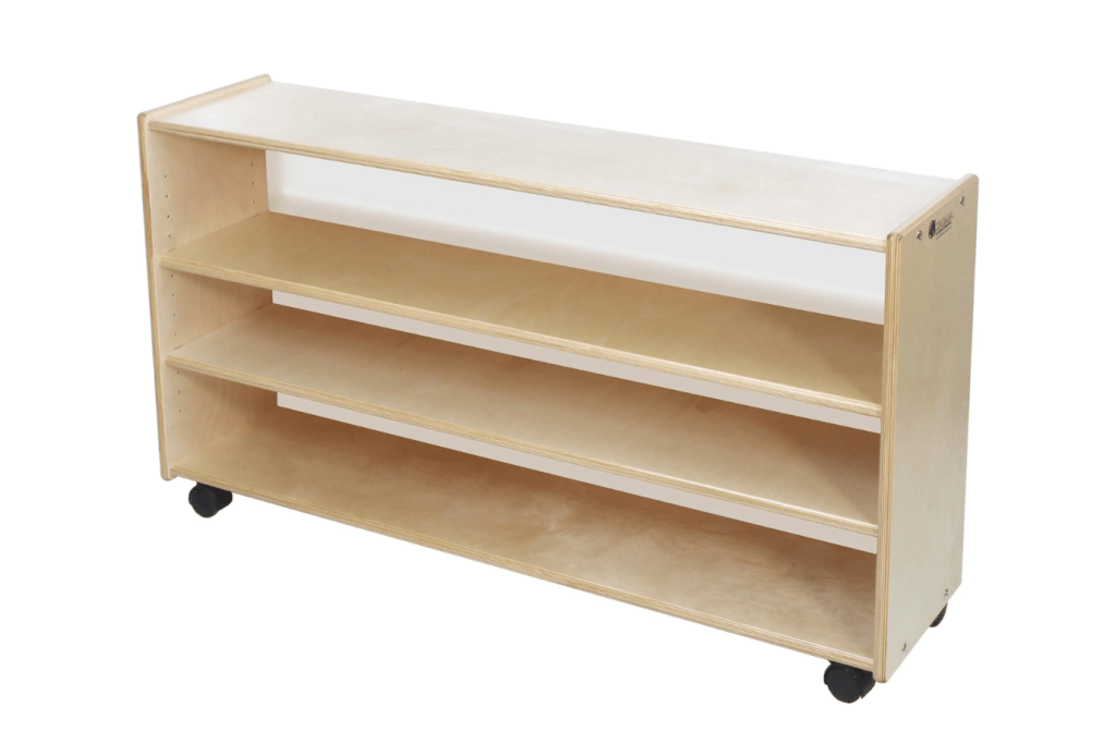 Open Back Classroom Shelves - Made in Canada