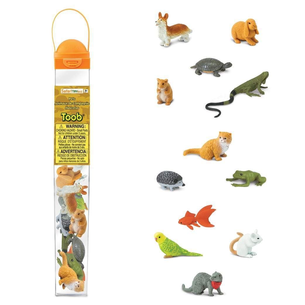 Pets Toob®, The Montessori Room, Toronto, Ontario, Canada, Toobs, Safari Ltd., educational toys, animal toys, animal figures, mini animal figures, plastic animals, realistic animal figures, animals