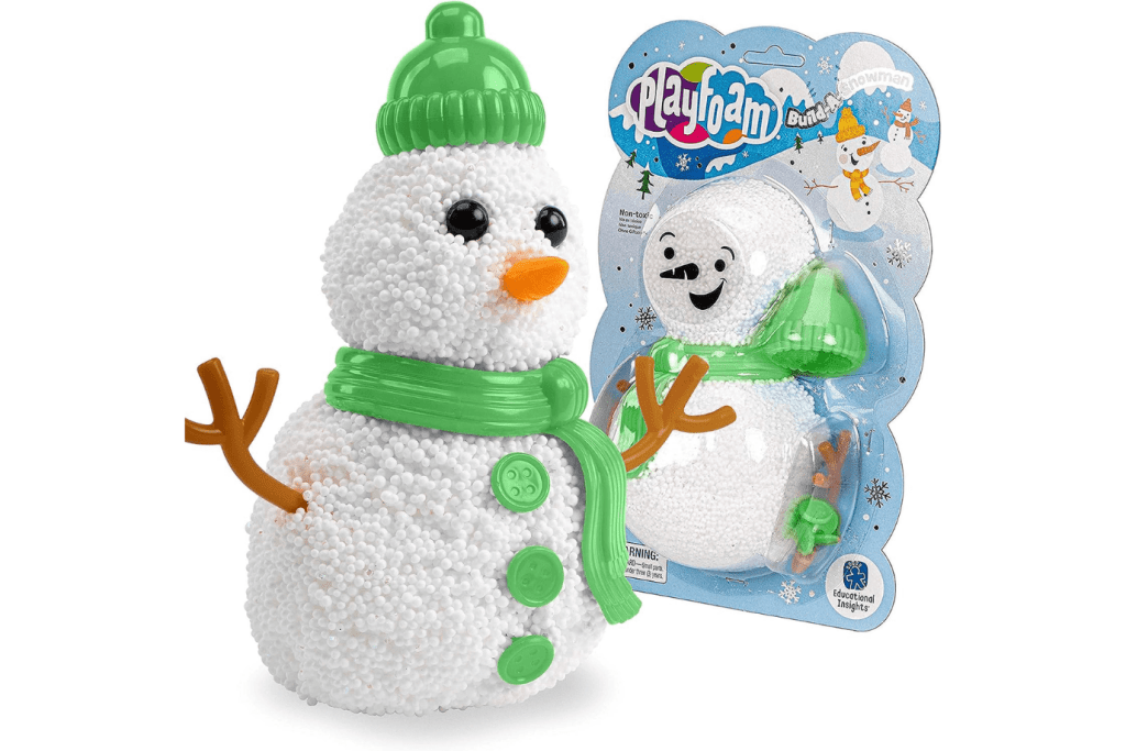 Playwell Playfoam Build-A-Snowman Kit