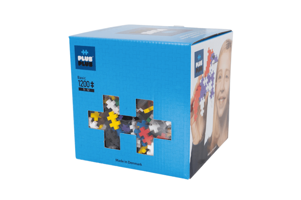 Plus-Plus Basic Colour Mix - 1200 pcs