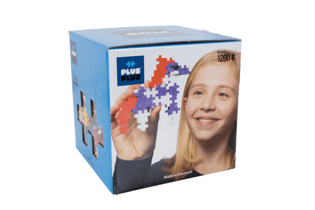 Plus-Plus Basic Colour Mix - 1200 pcs