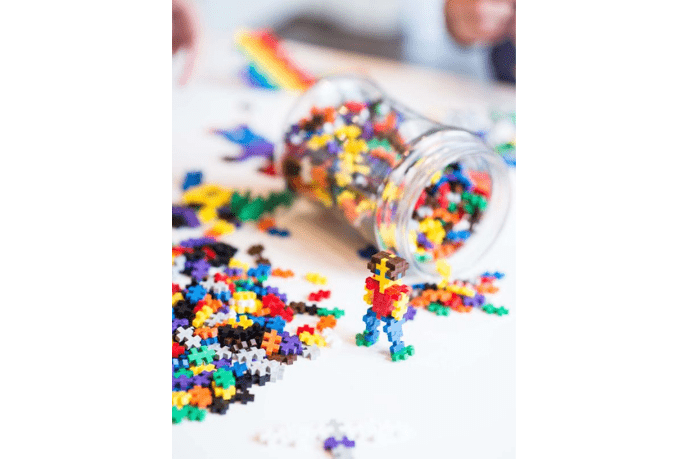 Plus-Plus Basic Colour Mix - 600 pcs