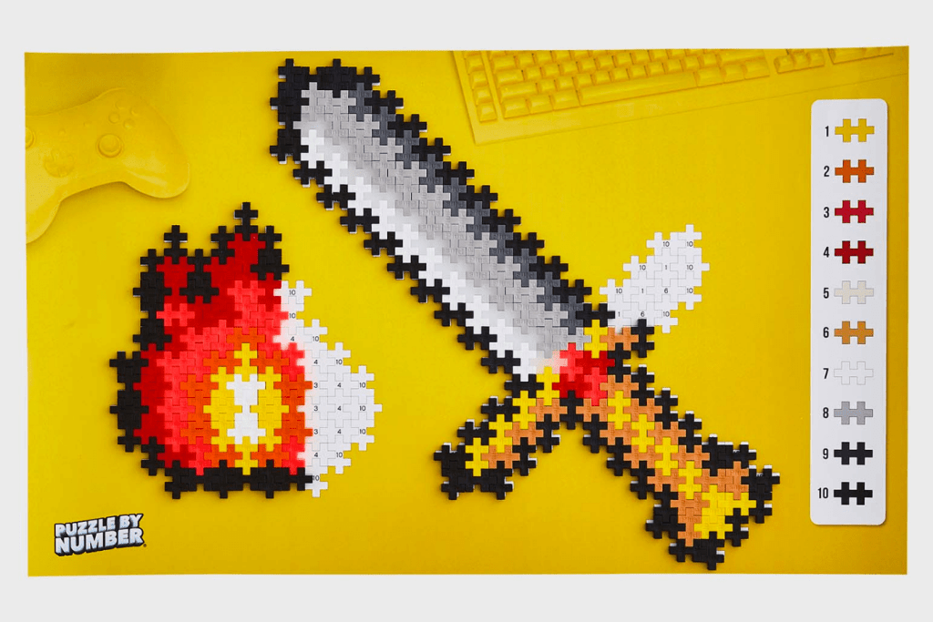 Plus-Plus Puzzle By Number - Adventure Set (250pcs)