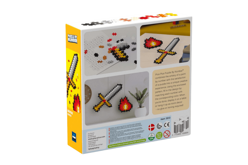 Plus-Plus Puzzle By Number - Adventure Set (250pcs)