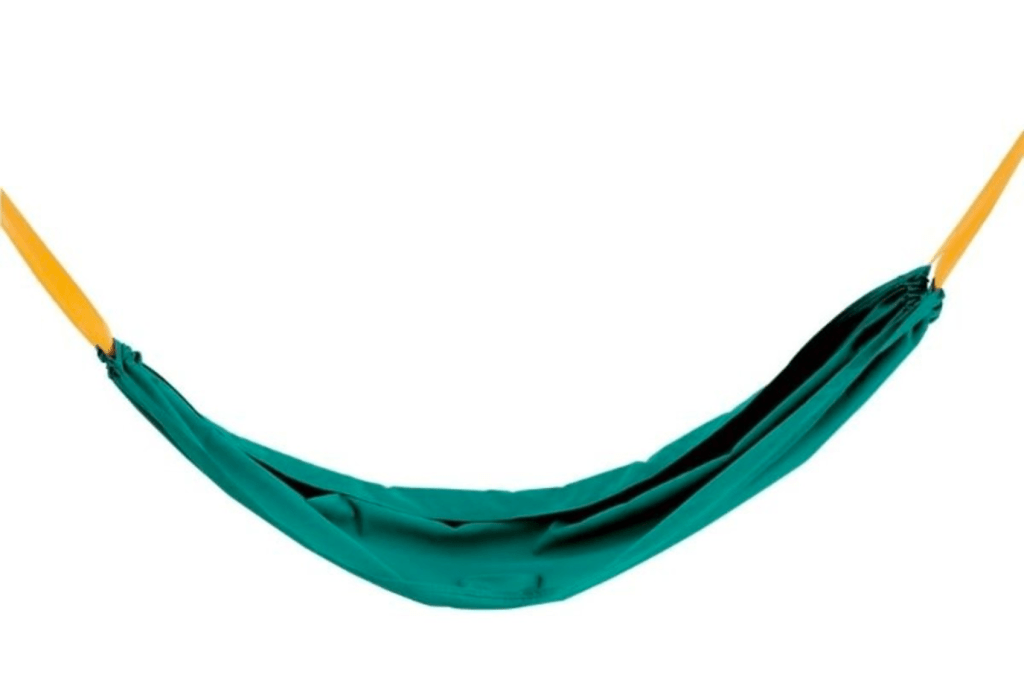 Slackers Teal Hammock Swing, Pocket Swing by Hape, Outdoor swing for kids, hammock for kids, hammock swing for children, Toronto, Canada