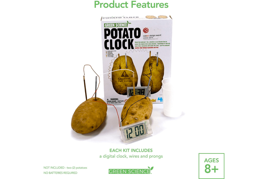 Potato Clock Science Experiment