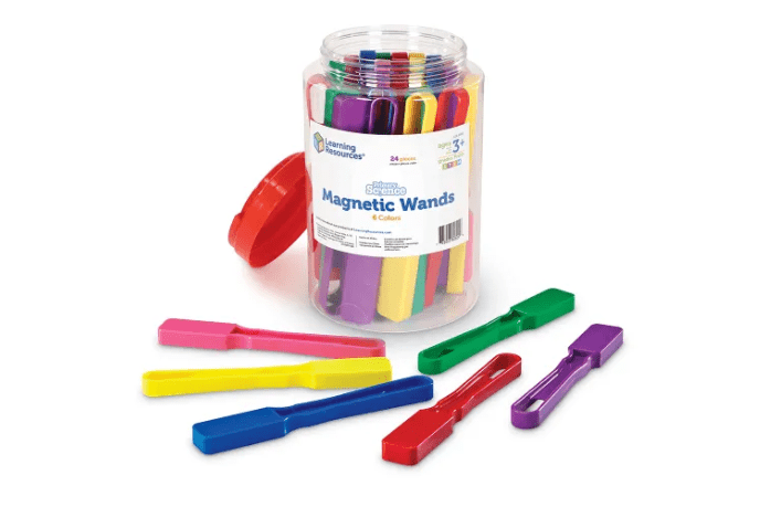 Primary Science Magnetic Wands (set of 24), Learning Resources, magnetic wands, magnets for kids, science toys, educational toys, The Montessori Room, Toronto, Ontario, Canada