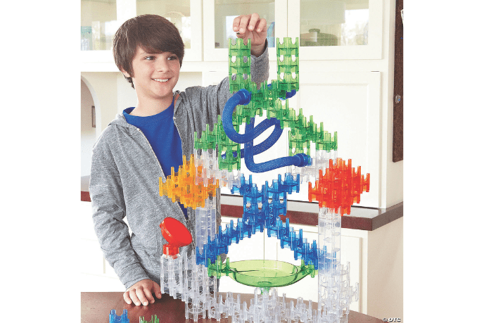 Q-BA-MAZE 2.0 Mega Stunt Set Marble Run