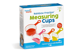 Rainbow Fraction® Measuring Cups (Set of 4)