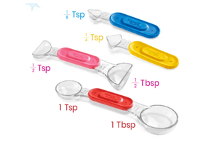 Rainbow Fraction® Measuring Spoons (Set of 4)