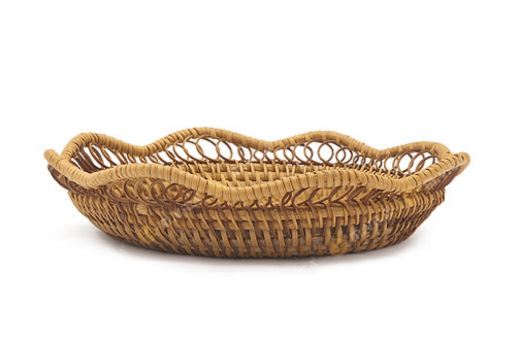 rattan basket, rattan bowl, baskets for Montessori shelf, bowl for Montessori shelf, small basket for montessori shelf, natural baskets Montessori, large basket for storage, The Montessori Room Toronto, Canada, MVITA