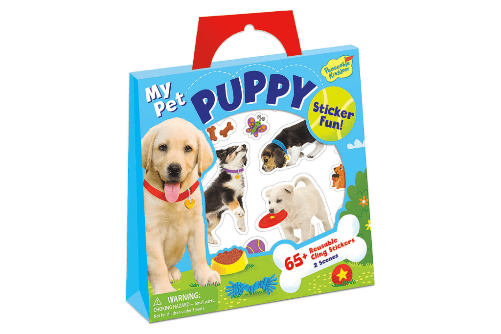 My Pet Puppy - Reusable Sticker Activity Set - Damaged Packaging - FINAL SALE