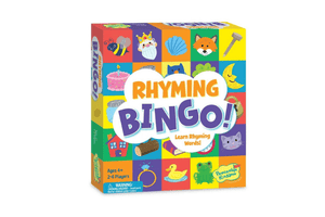 Bingo for kids, children's bingo game, reading game, learn to read, toronto canada, toddler games, peaceable kingdom