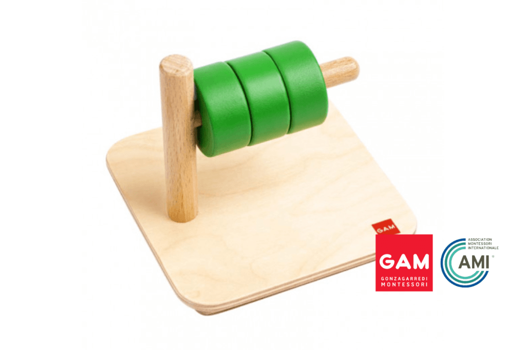 GAM - Rings on a Horizontal Dowel