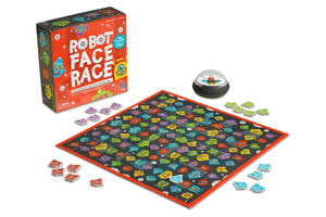 Robot Face Race Game, educational insights, games for four year olds, five, six, 4, 5, 6, best games for kids, math games for kids, best toys for kids, Toronto, Canada