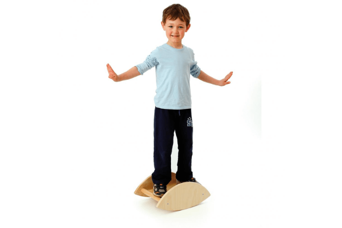 The Rocky Rocker, Rocker by Erzi, Rocky Rocker by Erzi, Erzi toys, wooden toys, wooden balance boards, wooden rocker boards, rocker boards, active toys, balance toys