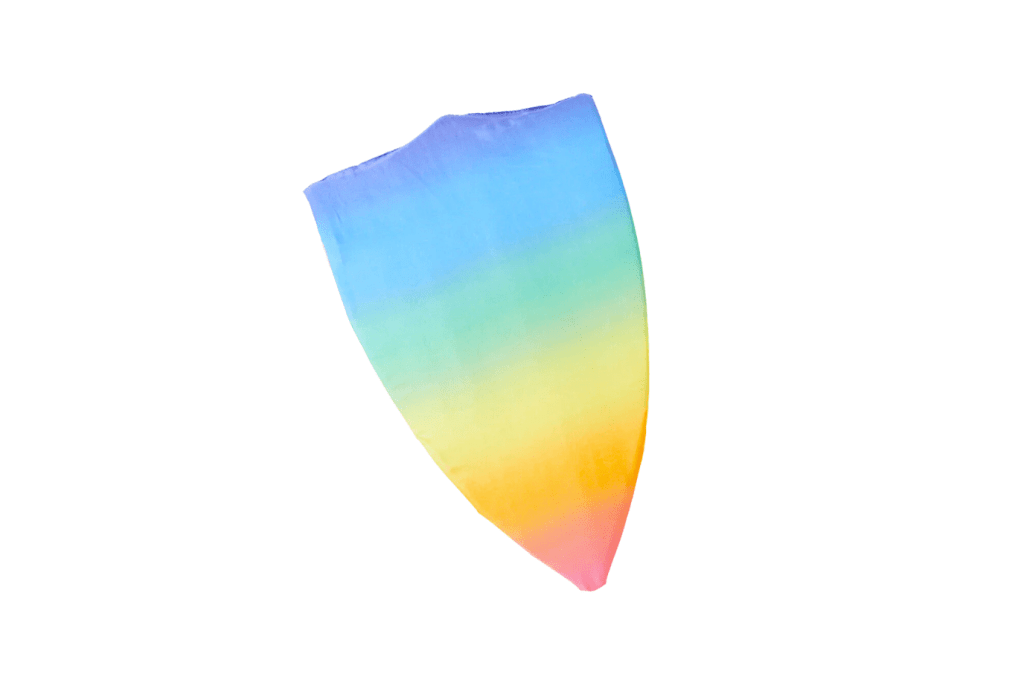 Sarah's Silks Rainbow Shield