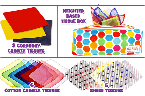Shopping Baby Magic Tissue Box Lernerlernen Sensorisches Spielzeug