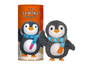 Sewing My First Keychain - Penguin