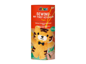 Sewing My First Keychain - Tiger