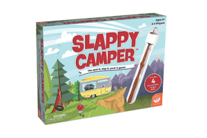 Slappy Camper, Mindware Toys, board games, best games for 5 year olds, spot it game, slap it game, game about camping, board games, best games for 5 year old, The Montessori Room, Toronto, Ontario, Canada