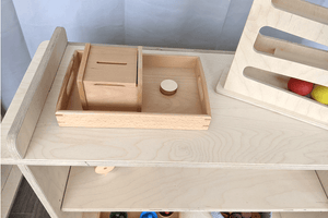Slotted Box with Chips - The Montessori Room