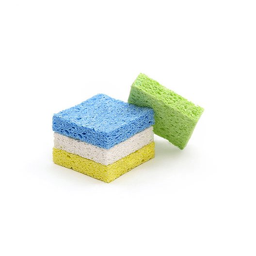 Small Sponges (pack of 4) - The Montessori Room, Montessori practical life materials, toddler kitchen materials, toddler kitchen supplies, Toronto, Ontario, Canada, toddler sponges, children's sponges