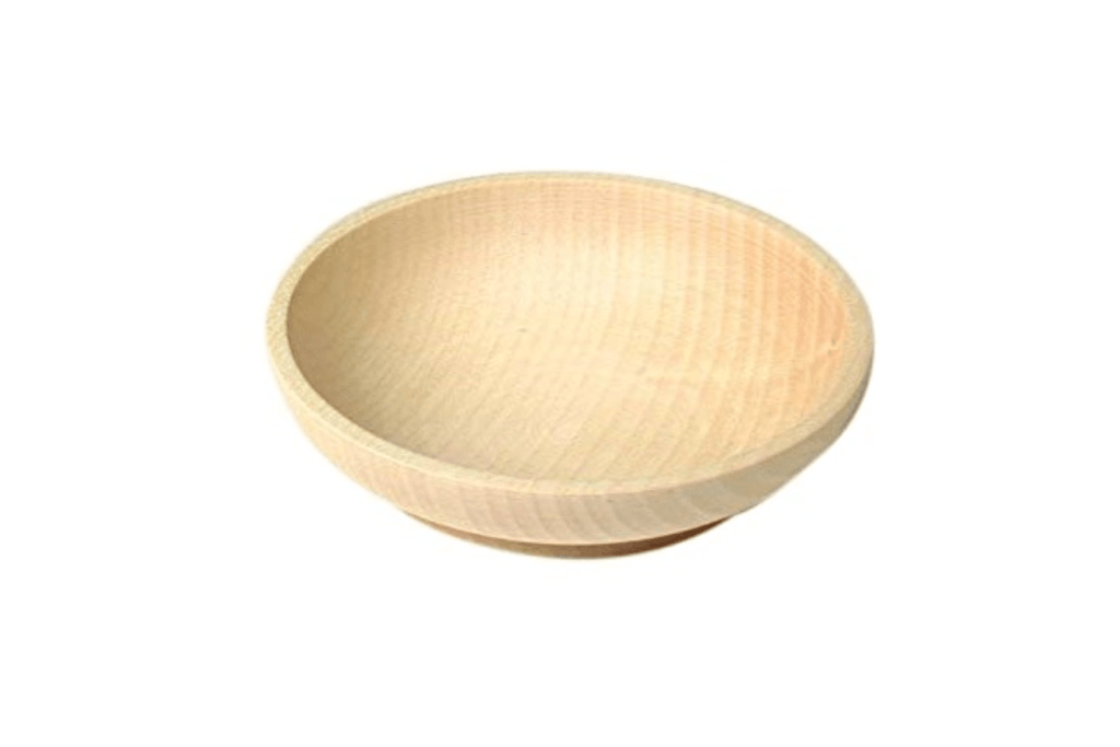Small Wooden Bowls For Spooning and Transfer Activities