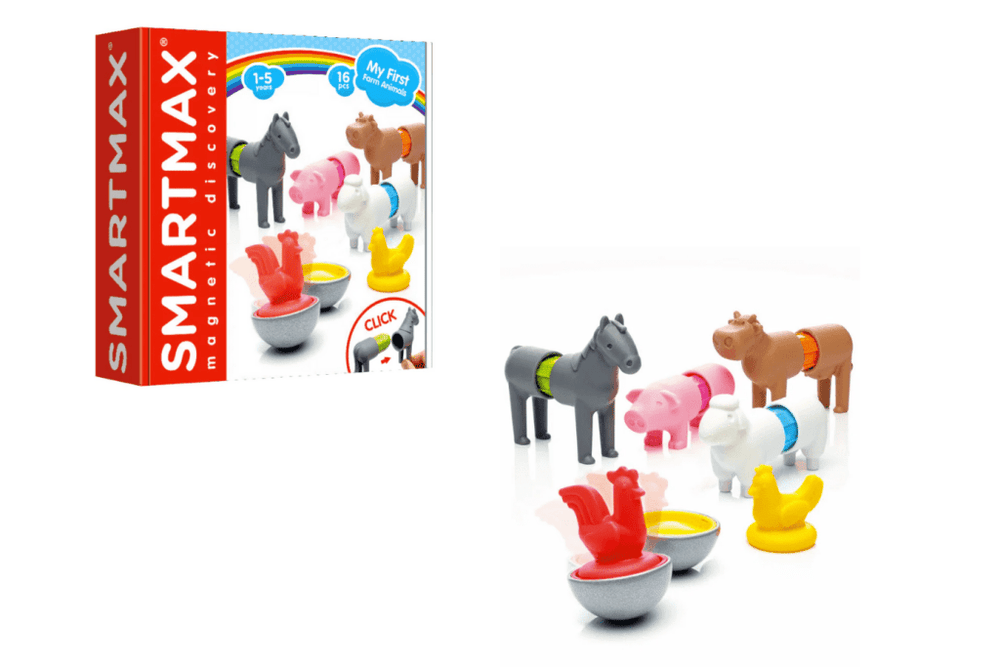 SmartMax My First Farm Animals - 16pcs I The Montessori Room Toronto
