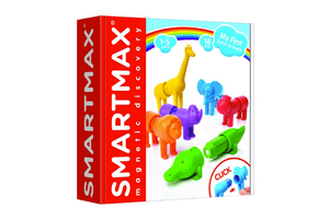 SmartMax My First Safari Animals - 18pcs, magnetic toys for toddlers, magnetic toys for preschoolers, magnetic toys for little kids, magnetic toys for babies, building toys for toddlers, STEM toys toddlers, Toronto, Canada