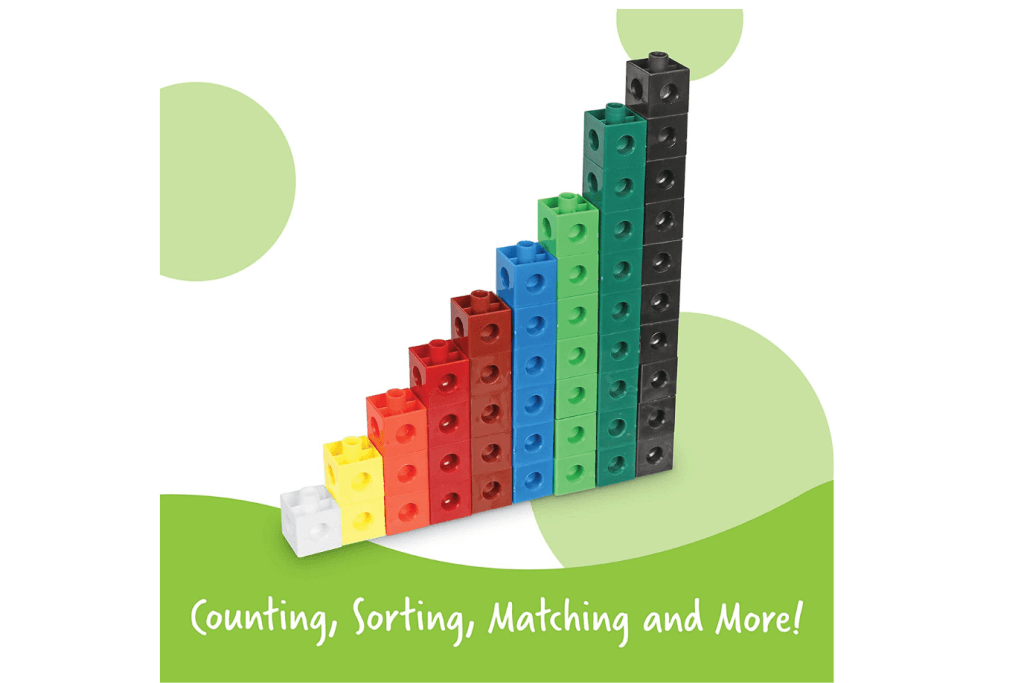 Snap Cubes (Set of 100) by Learning Resources - The Montessori Room