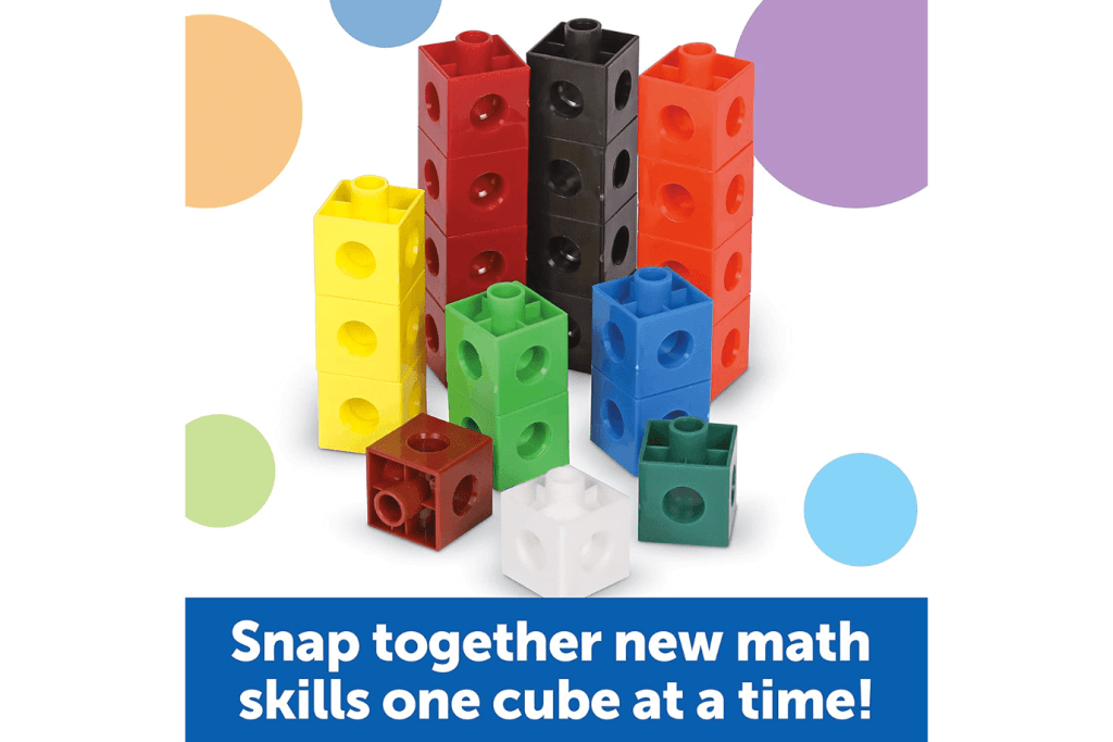Snap Cubes (Set of 500) by Learning Resources