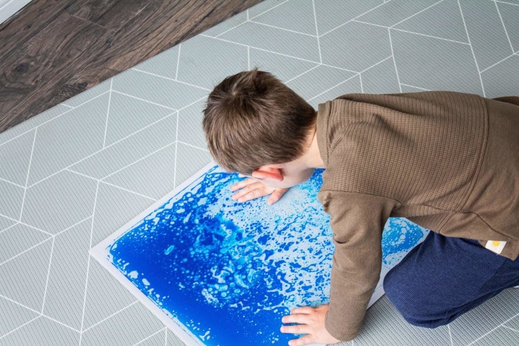 Square Gel Floor Tiles - The Montessori Room