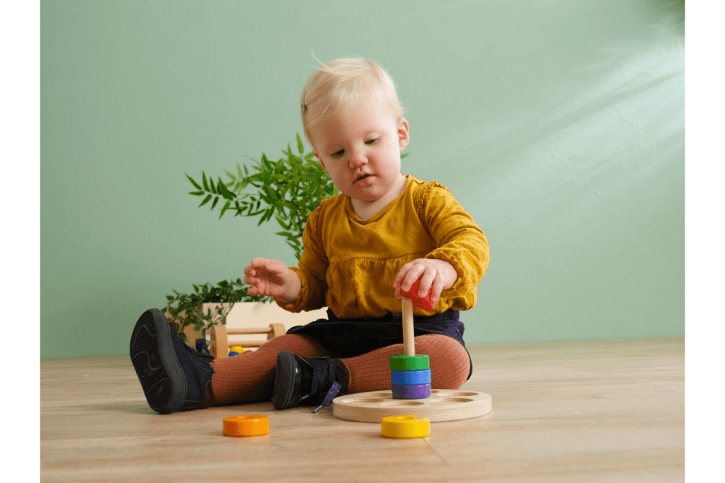 Stacking Rings Play Stack the Rings I The Montessori Room