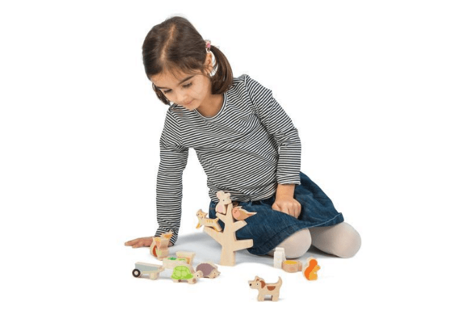 Stacking Garden Friends - The Montessori Room