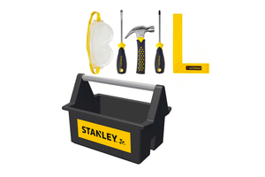 Stanley Jr. Open Tool Box + 5 Tools