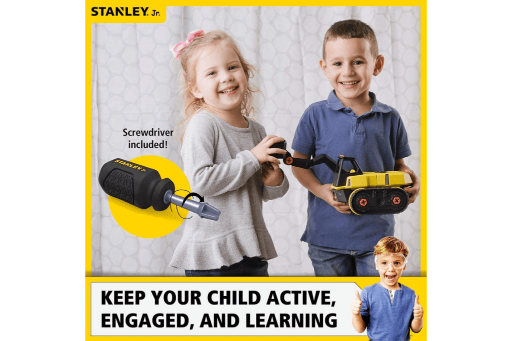Stanley Jr. Take Apart Excavator XL