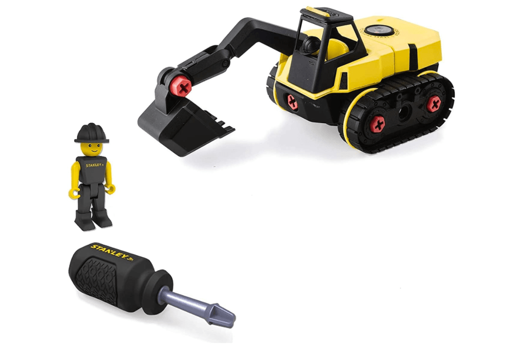 Stanley Jr. Take Apart Excavator I The Montessori Room