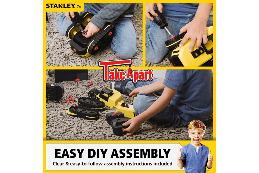 Stanley Jr. Take Apart Excavator I The Montessori Room