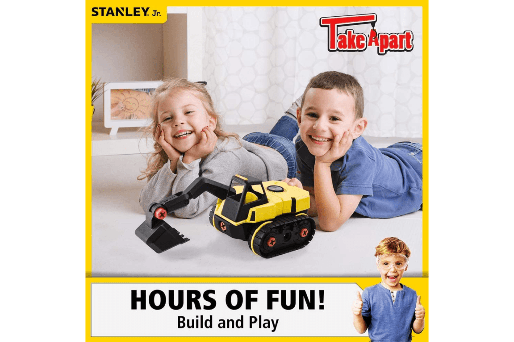 Stanley Jr. Take Apart Excavator XL