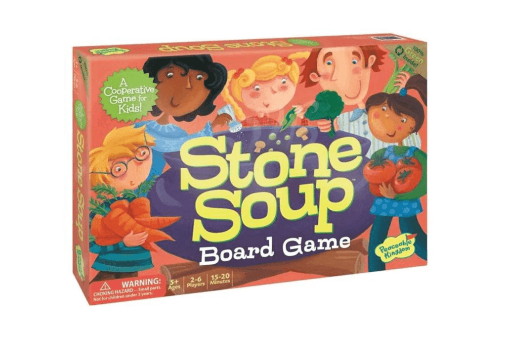 Stone Soup - The Montessori Room, Toronto, Ontario, Canada, Peaceable Kingdom, games for kids, best games for kids, games for 5 year olds, games for 6 year olds, games to develop social skills, cooperation
