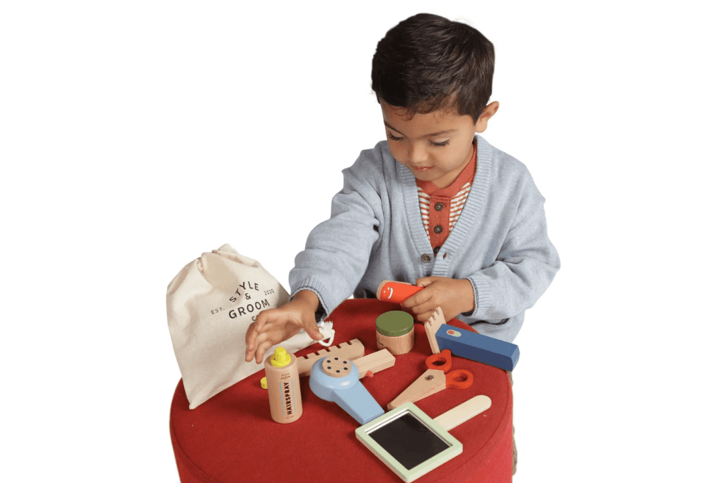 Style & Groom Wooden Hair Styling Set