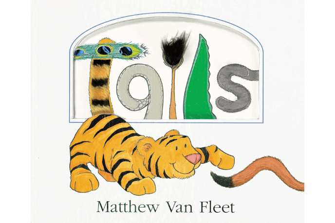 Tails, lift the flap and more, Matthew Van Fleet, sensory books, children&#39;s books, board books for kids, interactive books for kids, best books for kids, books about animals, books about tails, rhyming books, The Montessori Room, Toronto, Ontario, Canada