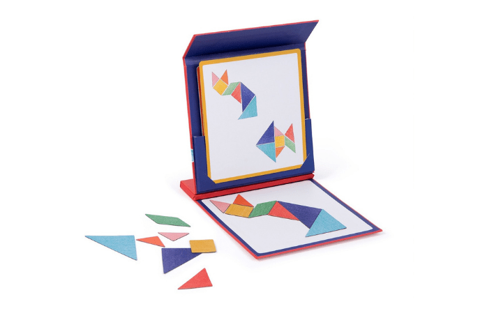 Magnetic Tangram Game By Moulin Roty I The Montessori Room Toronto